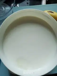 Make Strawberry banana yogurt step 2