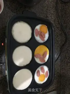 Make Eggburger step 3