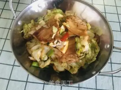Make The cooker tore the lotus step 10