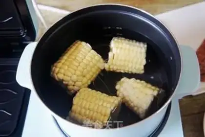 Make Milk corn sandwich step 2