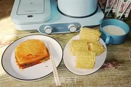 Make Milk corn sandwich step 6