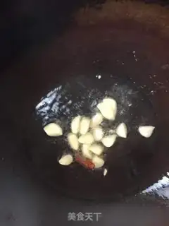 Make Garlic cabbage step 1