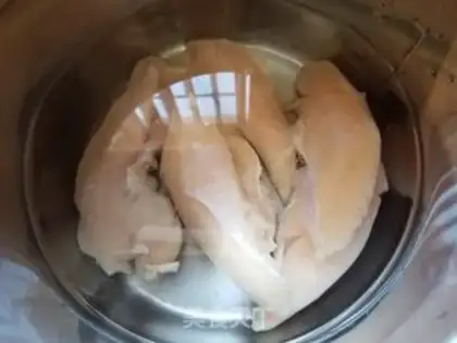 Make Chicken and white pasta step 0