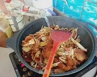 Make Flaming crabs step 3