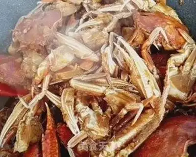 Make Flaming crabs step 4