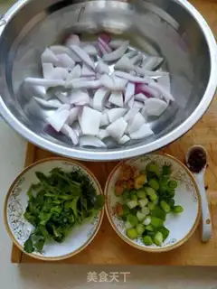 Make Chicken with onion oil step 2