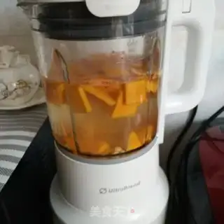 Make Ice pumpkin soy step 1