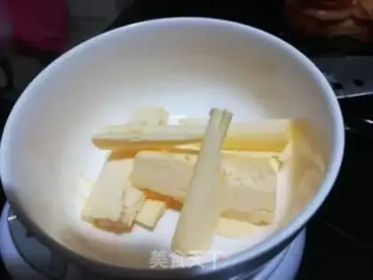 Make Butter sugar toast step 2