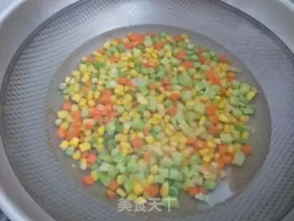 Make Sour milk field fruit salad step 1