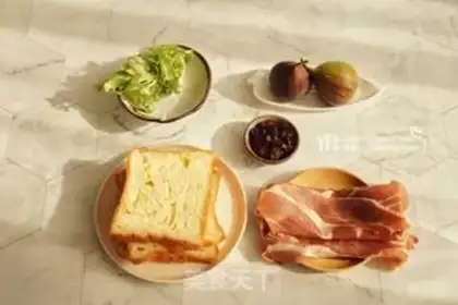 Make Palma ham toast step 0