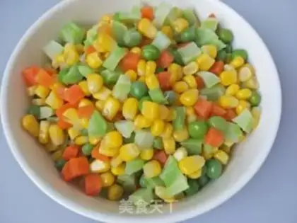 Make Sour milk field fruit salad step 3