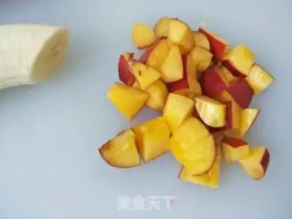 Make Sour milk field fruit salad step 4