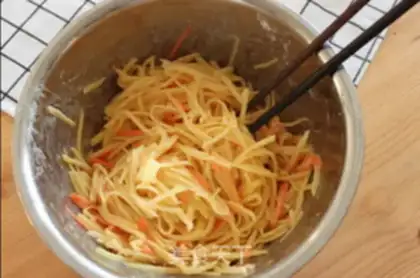 Make Egg potato step 1