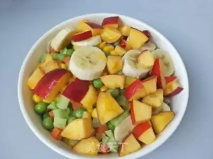 Make Sour milk field fruit salad step 5