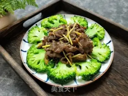 Make Beef mixed with broccoli step 12