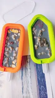 Make Black coconut popsicle step 2