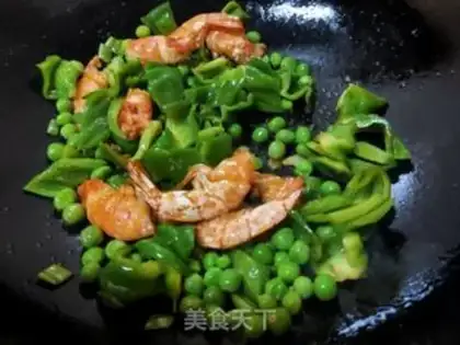 Make Pepper pea shrimp step 10