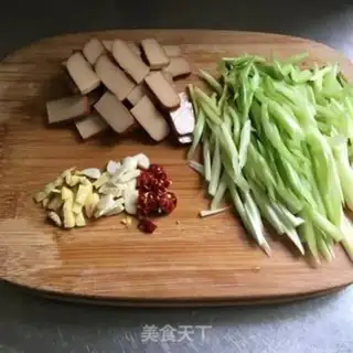 Make Eggs and celery step 1