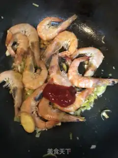 Make The eggplant shrimp is so good that it swallows its shells step 5
