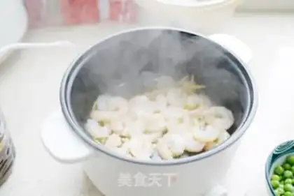 Make Shrimp pea powder step 4