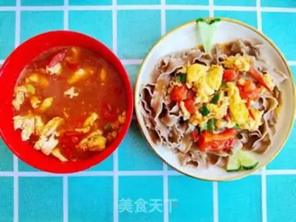 Make Tomato eggs for noodles step 22