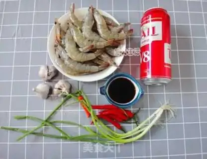 Make Beer shrimp step 0