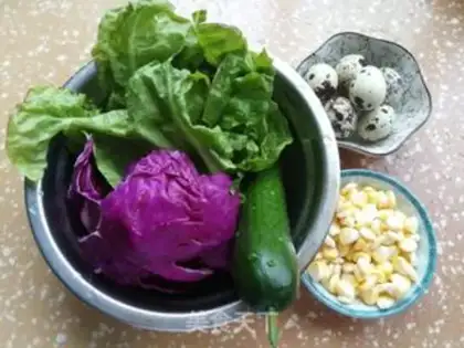 Make The veggies are raw step 0
