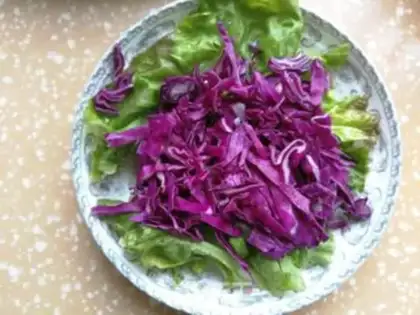 Make The veggies are raw step 2