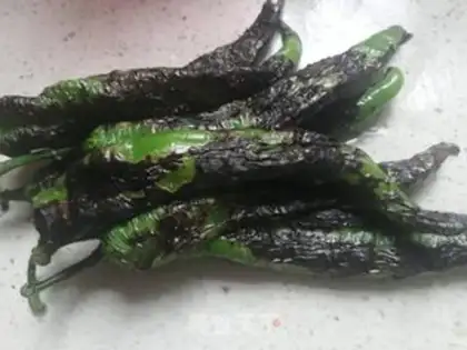 Make Hot pepper step 2