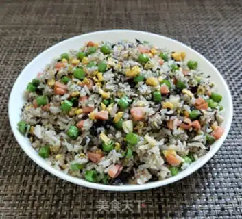 Make Olive egg fried rice step 8