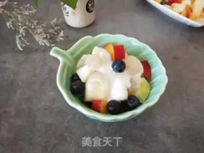 Make Yogurt fruit step 3