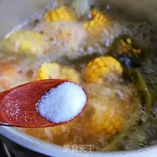 Make Corn carrot bone soup step 9