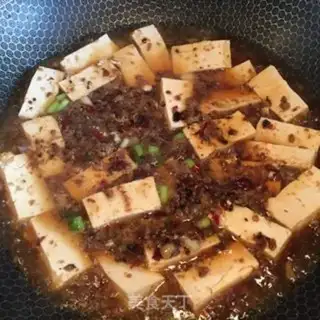 Make Tofu with mushroom sauce step 3
