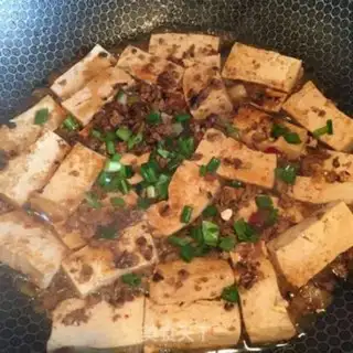 Make Tofu with mushroom sauce step 5