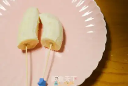 Make Banana popsicle step 0