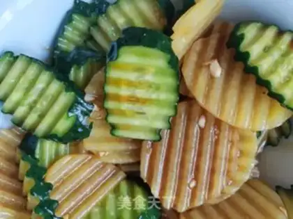 Make Potato cucumber step 6