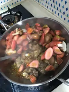 Make Carrot chicken step 7