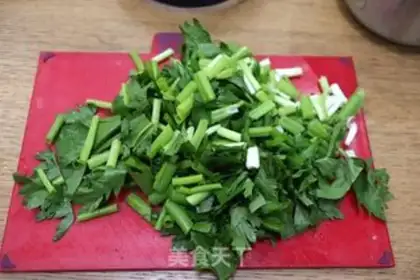 Make Pork celery dumplings step 5