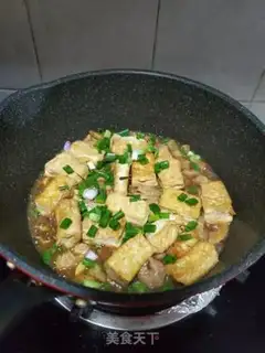 Make Shrimp dry tofu step 8
