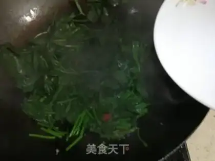 Make Garlic potato leaves step 3