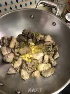 Make A big piece of beef when it