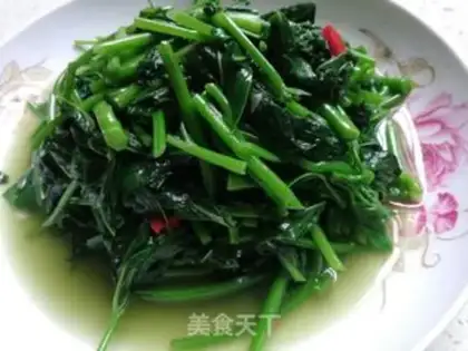 Make Garlic potato leaves step 5