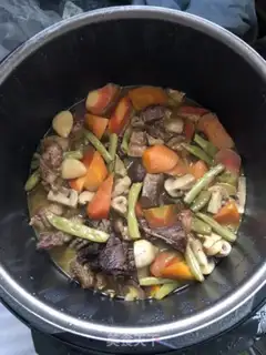 Make A big piece of beef when it