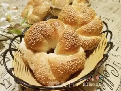 Make Sesame bread step 17