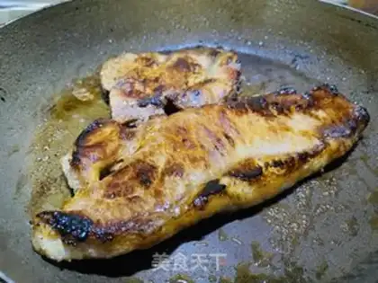 Make Fried cold steak step 7