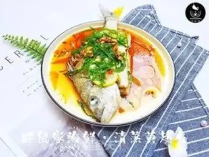 Make Fresh lemon finfish step 8