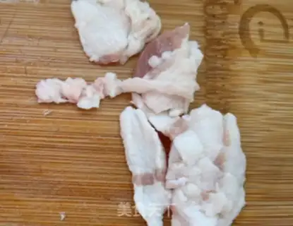 Make Piggy butter, Dutch beans step 2