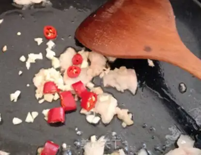 Make Piggy butter, Dutch beans step 4