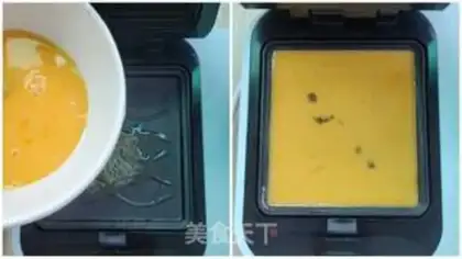 Make Spaghetti egg fever step 1