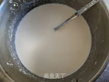 Make Coconut cream step 4